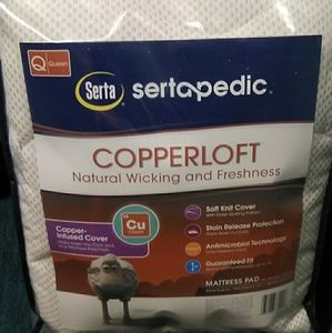 Sertapedic mattress topper